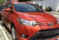 Selling Orange Toyota Vios 2017 Sedan in Quezon City-2