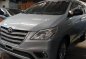 Selling Silver Toyota Innova 2016 Manual Diesel in Quezon City-1