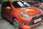 Selling Orange Toyota Wigo 2019 Manual Gasoline in Quezon City-0