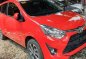 Selling Red Toyota Wigo 2018 Manual Gasoline in Quezon City-1