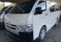 Selling White Toyota Hiace 2017 Manual Diesel in Mandaluyong-2