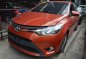 Orange Toyota Vios 2017 Automatic Gasoline for sale-2