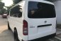 White Toyota Hiace 2017 Manual Diesel for sale in Quezon City-4