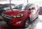 Sell Red 2017 Toyota Innova Manual Gasoline at 28859 km in Quezon City-1