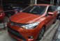 Orange Toyota Vios 2017 Automatic Gasoline for sale-0