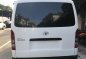 White Toyota Hiace 2017 Manual Diesel for sale in Quezon City-2