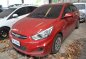 Red Hyundai Accent 2017 Automatic Gasoline for sale-1