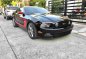 Black Ford Mustang 2013 Automatic Gasoline for sale -0