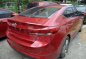 Red Hyundai Elantra 2016 at 27000 km for sale-2