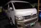 White Toyota Hiace 2012 Manual Gasoline for sale-9