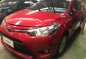 Sell Red 2016 Toyota Vios in Quezon City-0