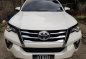 Sell White 2018 Toyota Fortuner in Malabon-0