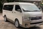 Sell White 2018 Toyota Hiace Van Automatic in Gasoline at 11000 km in Quezon City-1