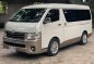 Sell White 2018 Toyota Hiace Van Automatic in Gasoline at 11000 km in Quezon City-7