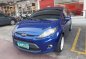 Blue Ford Fiesta 2012 at 75000 km for sale -0