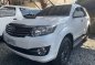 White Toyota Fortuner 2016 for sale in Quezon City-2