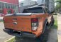 Orange Ford Ranger 2018 Automatic Diesel for sale -3