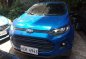 Blue Ford Ecosport 2016 at 49000 km for sale-3