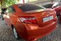 Sell Orange 2015 Toyota Vios at 20000 km in Quezon City-2