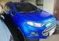 Blue Ford Ecosport 2015 Automatic Gasoline for sale=-0