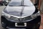 Black Toyota Corolla Altis 2015 Automatic Gasoline for sale in Manila-0