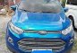 Blue Ford Ecosport 2014 at 22000 km for sale-0