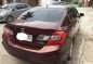 Red Honda Civic 2013 at 60000 km for sale -2