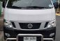 White Nissan Nv350 Urvan 2016 Manual Diesel for sale in Manila-1