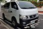 White Nissan Nv350 Urvan 2016 Manual Diesel for sale in Manila-0