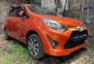 Orange Toyota Wigo 2017 for sale in Quezon City-0