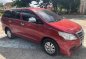 Red Toyota Innova 2014 Automatic Diesel for sale in Talisay-9