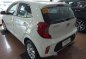 White Kia Picanto 2019 Automatic Gasoline for sale-1