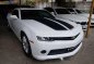 White Chevrolet Camaro 2015 Automatic Gasoline for sale-0