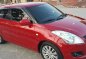 Red Suzuki Swift 2014 Manual Gasoline for sale in General Trias-0