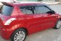 Red Suzuki Swift 2014 Manual Gasoline for sale in General Trias-1