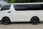 Sell White 2017 Toyota Hiace Manual Diesel at 20000 km in Quezon City-0