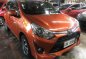 Orange Toyota Wigo 2017 at 8800 km for sale-0