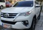 White Toyota Fortuner 2017 Automatic Diesel for sale in Quezon City-1