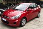 Red Hyundai Accent 2018 Automatic Diesel for sale in Cainta-2