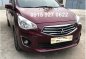 Sell Red 2017 Mitsubishi Mirage G4 Hatchback Manual Gasoline at 3720 km -0