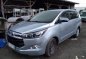 Silver Toyota Innova 2017 Manual Gasoline for sale in Davao City-1