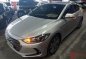 Silver Hyundai Elantra 2016 Automatic Gasoline for sale in Quezon City-2