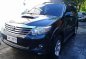 Black Toyota Fortuner 2014 for sale in Parañaque-1