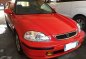 Selling Red Honda Civic 1996 Hatchback Automatic Gasoline in San Mateo-0