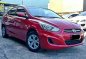 Red Hyundai Accent 2017 at 9000 km for sale -2