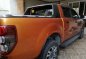 Orange Ford Ranger 2016 Automatic Diesel for sale in Manila-5