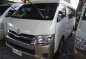 Selling White Toyota Hiace 2015 Manual Diesel at 22000 km in Manila-0