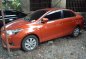 Orange Toyota Vios 2018 Manual Gasoline for sale-6