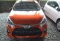 Orange Toyota Wigo 2018 Manual Gasoline for sale-1