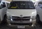 Selling White Toyota Hiace 2015 Manual Diesel at 22000 km in Manila-2